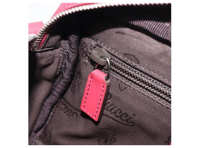 GUCCI GG Crystal Shoulder Bag PVC Red Silver 201447 - vista 21