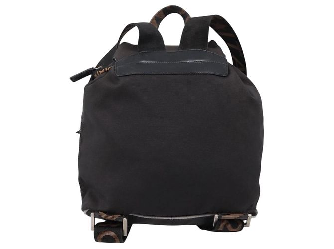 FENDI Backpack Black Silver - vista 2