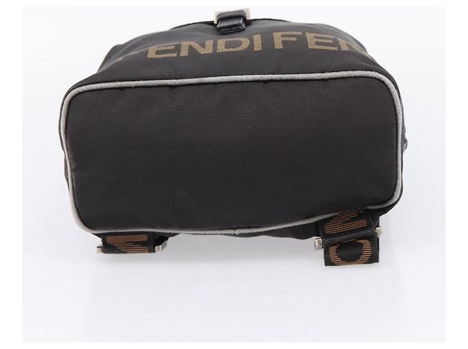 FENDI Backpack Black Silver - vista 5