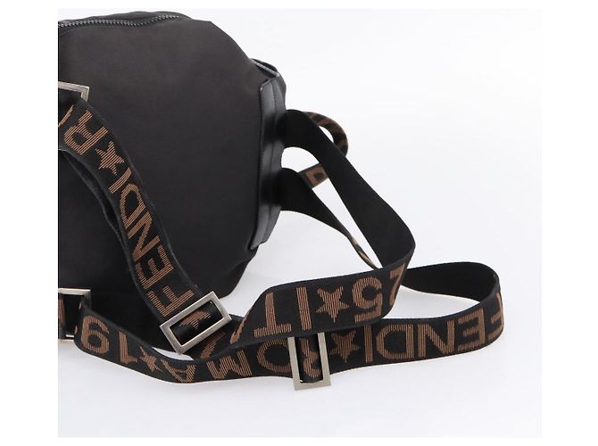 FENDI Backpack Black Silver - vista 8