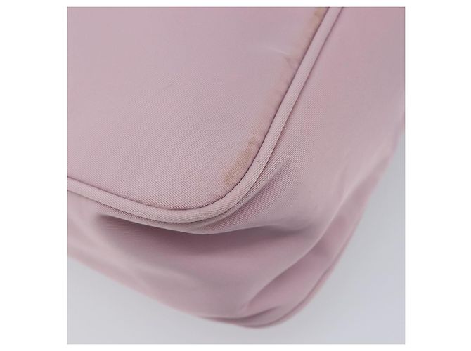 PRADA Accessory Pouch Nylon Pink Silver - vista 17