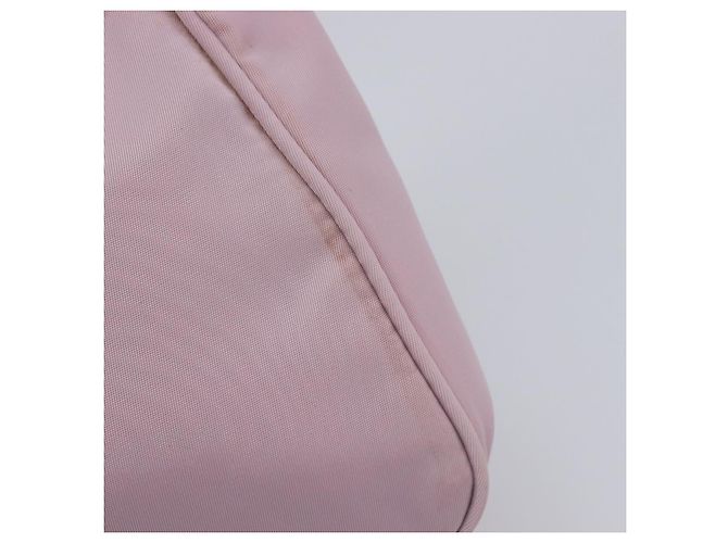 PRADA Accessory Pouch Nylon Pink Silver - vista 20