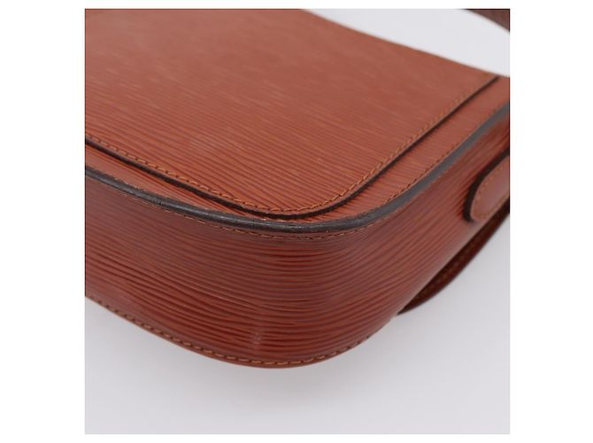 Saint-Cloud LOUIS VUITTON Epi Saint Cloud PM Shoulder Bag Brown M52213 LV - vista 17
