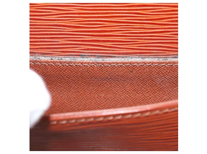 Saint-Cloud LOUIS VUITTON Epi Saint Cloud PM Shoulder Bag Brown M52213 LV - vista 22
