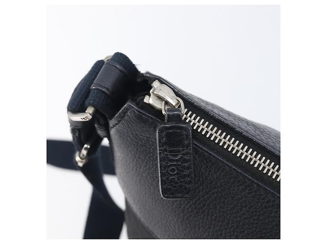 Christian Dior Trotter Canvas Street Chic Shoulder Bag Black Silver - vista 17