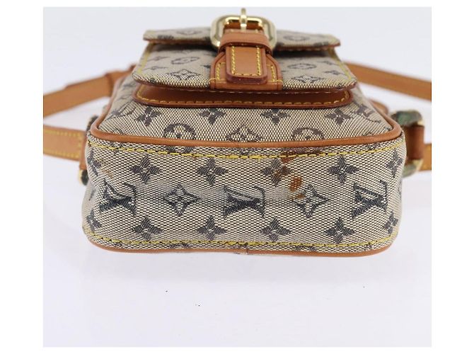LOUIS VUITTON Monogram Mini Juliet PM Shoulder Bag Blue M92005 LV - vista 6