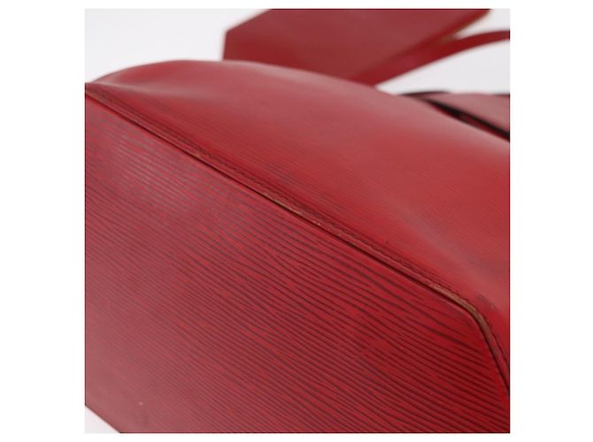 LOUIS VUITTON Epi Sac Depaule GM Shoulder Bag Red M80197 LV - vista 10