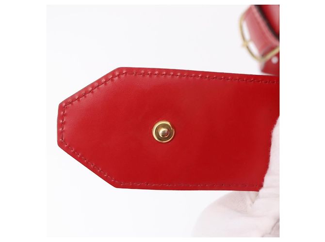 LOUIS VUITTON Epi Sac Depaule GM Shoulder Bag Red M80197 LV - vista 12