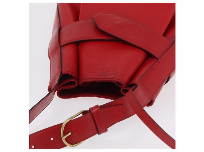 LOUIS VUITTON Epi Sac Depaule GM Shoulder Bag Red M80197 LV - vista 14