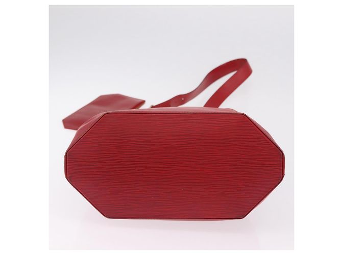 LOUIS VUITTON Epi Sac Depaule GM Shoulder Bag Red M80197 LV - vista 17