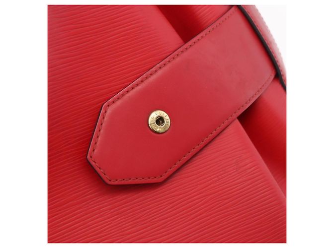 LOUIS VUITTON Epi Sac Depaule GM Shoulder Bag Red M80197 LV - vista 21