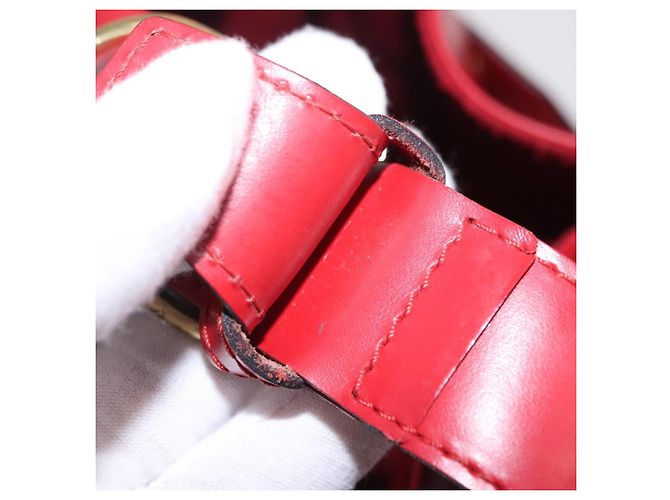 LOUIS VUITTON Epi Sac Depaule GM Shoulder Bag Red M80197 LV - vista 31