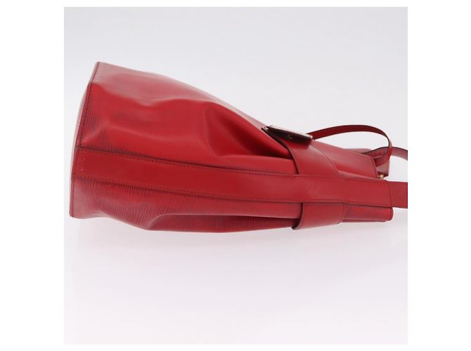 LOUIS VUITTON Epi Sac Depaule GM Shoulder Bag Red M80197 LV - vista 6
