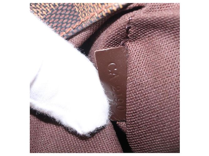 LOUIS VUITTON Damier Ebene Bum Bag Brooklyn Waist bag N41101 LV - vista 12