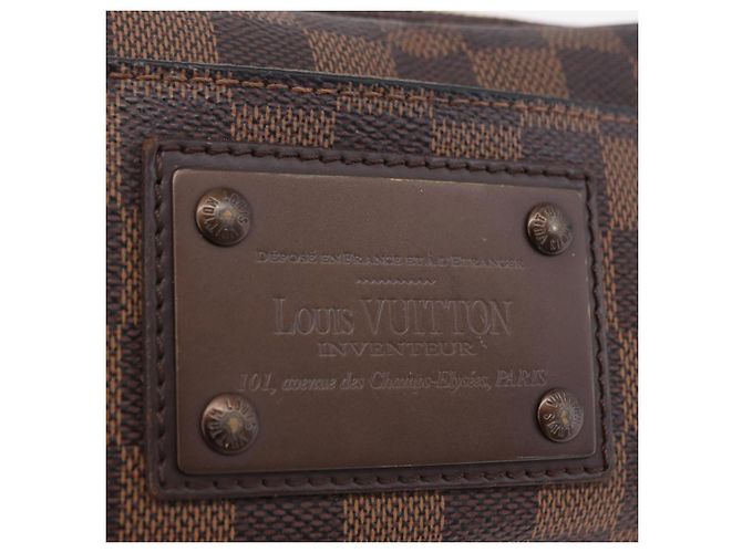LOUIS VUITTON Damier Ebene Bum Bag Brooklyn Waist bag N41101 LV - vista 22