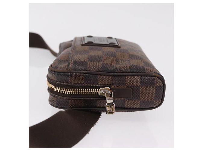 LOUIS VUITTON Damier Ebene Bum Bag Brooklyn Waist bag N41101 LV - vista 4