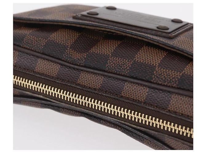 LOUIS VUITTON Damier Ebene Bum Bag Brooklyn Waist bag N41101 LV - vista 7