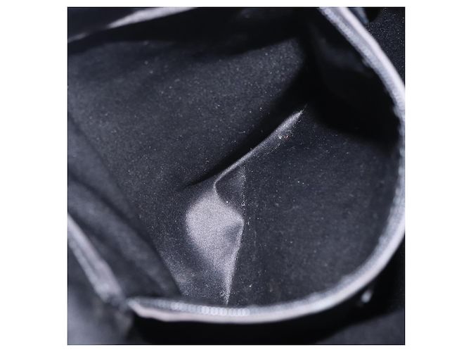 Autre Marque SAINT LAURENT Kahala Tote Bag Canvas Black Silver 123435 - vista 28