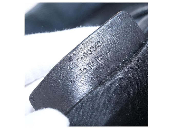 Autre Marque SAINT LAURENT Kahala Tote Bag Canvas Black Silver 123435 - vista 29