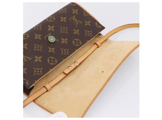 LOUIS VUITTON Monogram Pochette Twin GM Shoulder Bag M51852 LV - vista 10
