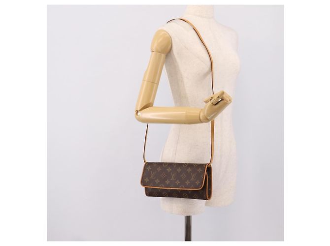 LOUIS VUITTON Monogram Pochette Twin GM Shoulder Bag M51852 LV - vista 20