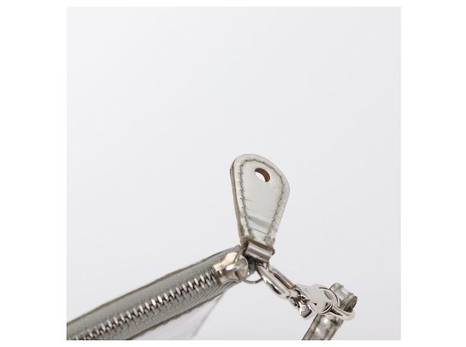LOUIS VUITTON Monogram Miroir Pochette Platt Pouch Silver M95277 LV - vista 10