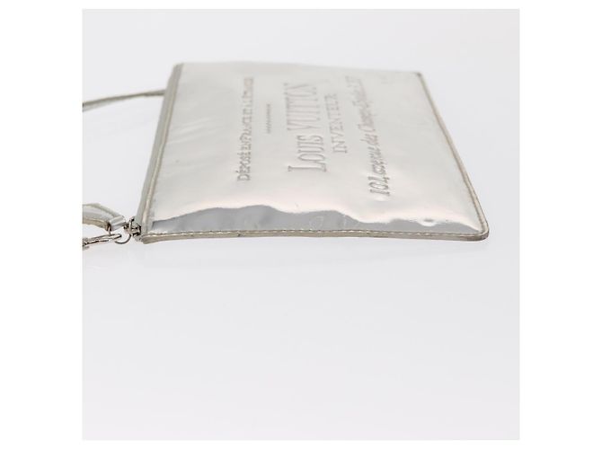LOUIS VUITTON Monogram Miroir Pochette Platt Pouch Silver M95277 LV - vista 4