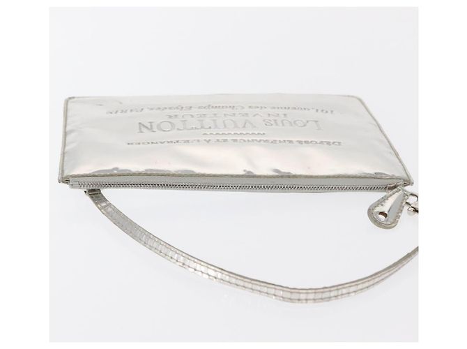 LOUIS VUITTON Monogram Miroir Pochette Platt Pouch Silver M95277 LV - vista 6