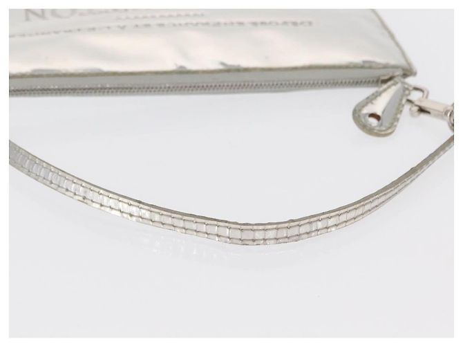 LOUIS VUITTON Monogram Miroir Pochette Platt Pouch Silver M95277 LV - vista 7