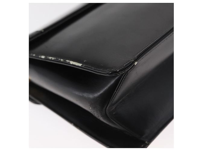 Christian Dior Shoulder Bag Leather Black Gold - vista 15