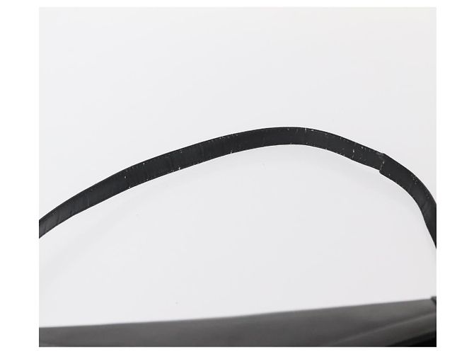 Christian Dior Shoulder Bag Leather Black Gold - vista 8