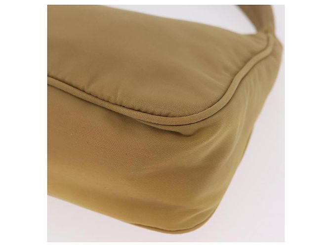 PRADA Accessory Pouch Nylon Beige Silver - vista 10