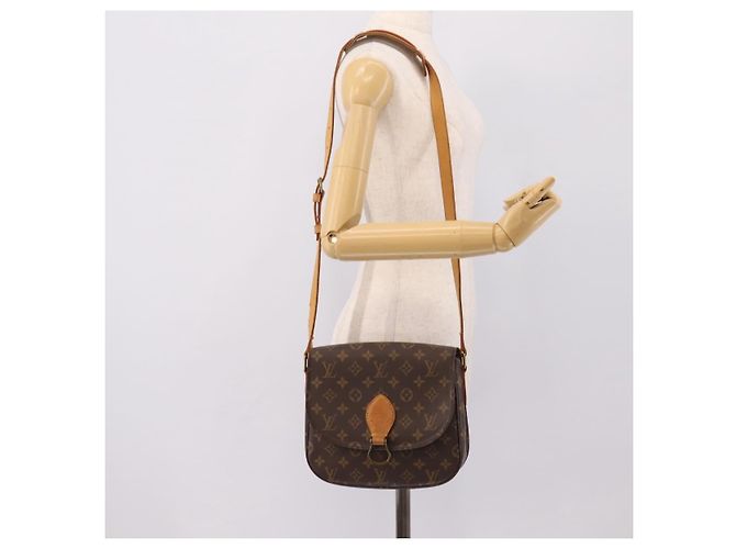 Saint-Cloud LOUIS VUITTON Monogram Saint Cloud GM Shoulder Bag M51242 LV - vista 29