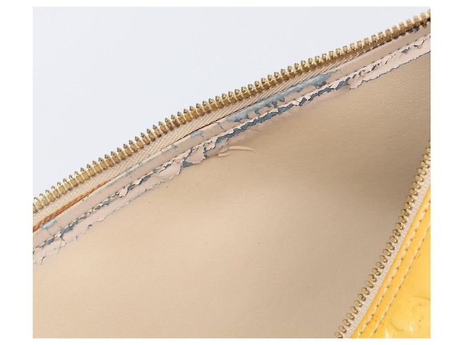 LOUIS VUITTON Monogram Vernis Mercer Boston Bag Beige M91000 LV - vista 10