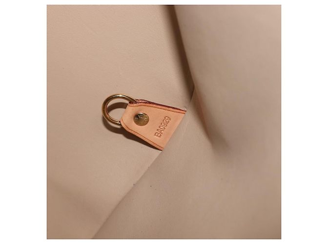LOUIS VUITTON Monogram Vernis Mercer Boston Bag Beige M91000 LV - vista 12