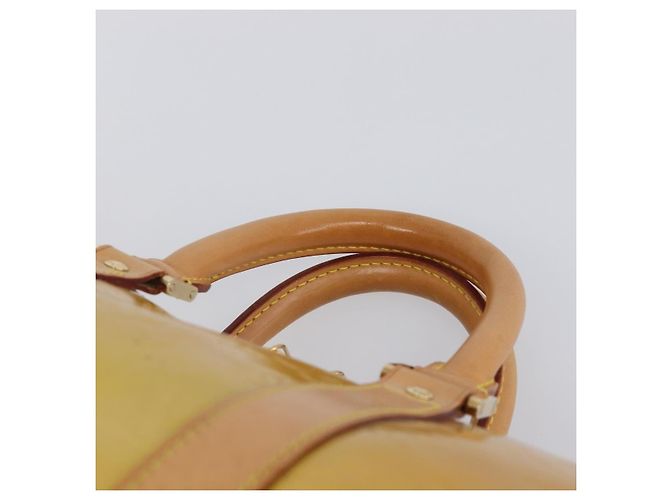 LOUIS VUITTON Monogram Vernis Mercer Boston Bag Beige M91000 LV - vista 14