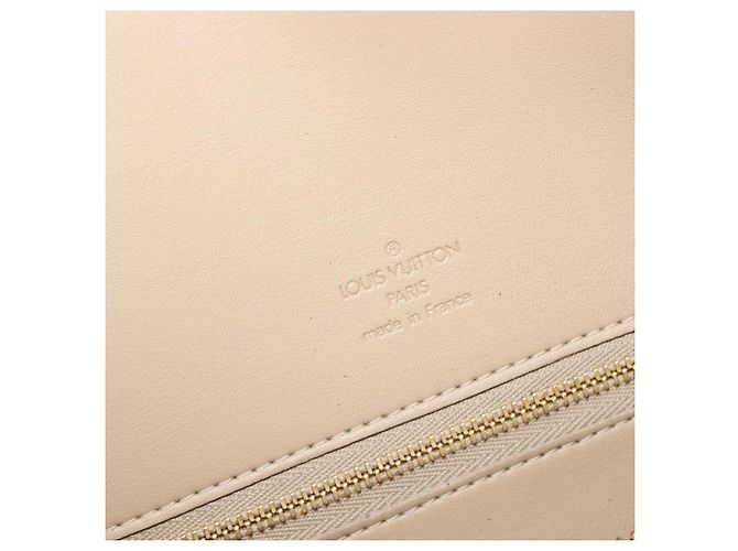 LOUIS VUITTON Monogram Vernis Mercer Boston Bag Beige M91000 LV - vista 21