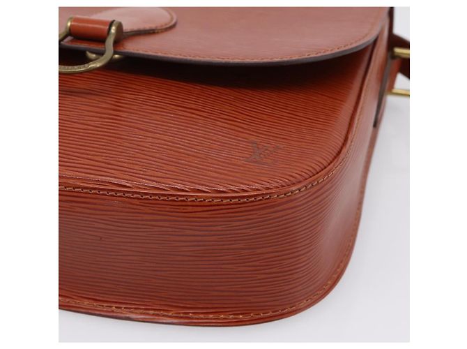 Saint-Cloud LOUIS VUITTON Epi Saint Cloud GM Shoulder Bag Brown M52193 LV - vista 14
