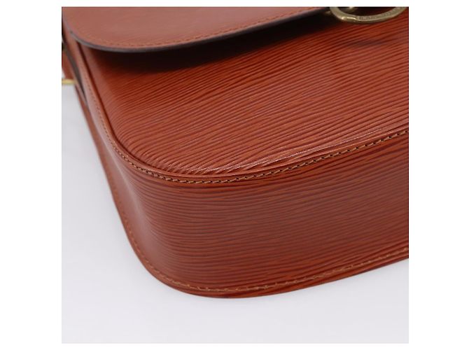 Saint-Cloud LOUIS VUITTON Epi Saint Cloud GM Shoulder Bag Brown M52193 LV - vista 15