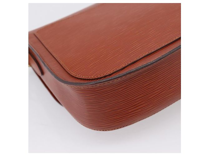 Saint-Cloud LOUIS VUITTON Epi Saint Cloud GM Shoulder Bag Brown M52193 LV - vista 17