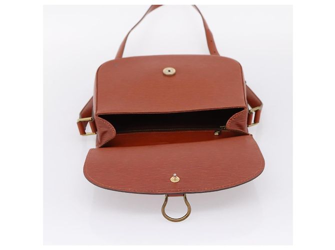 Saint-Cloud LOUIS VUITTON Epi Saint Cloud GM Shoulder Bag Brown M52193 LV - vista 19