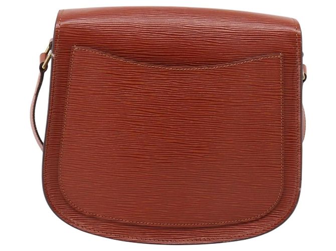 Saint-Cloud LOUIS VUITTON Epi Saint Cloud GM Shoulder Bag Brown M52193 LV - vista 2