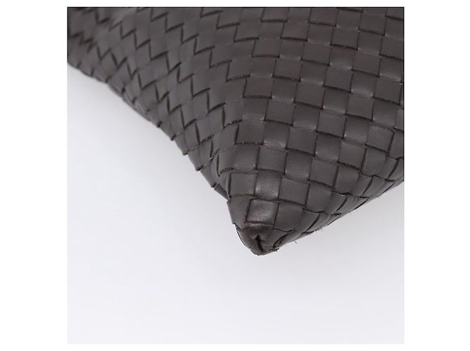 Bottega Veneta INTRECCIATO Shoulder Bag Leather Brown - vista 14
