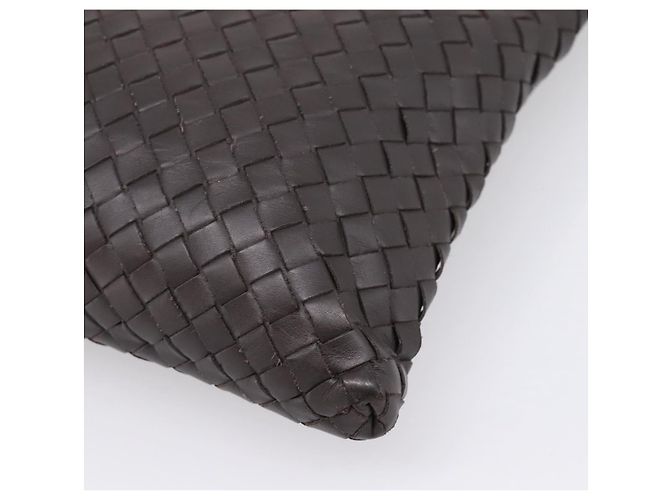 Bottega Veneta INTRECCIATO Shoulder Bag Leather Brown - vista 15