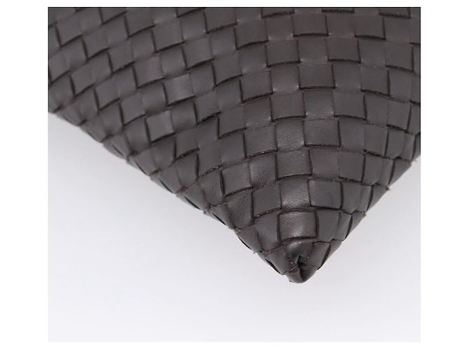 Bottega Veneta INTRECCIATO Shoulder Bag Leather Brown - vista 16