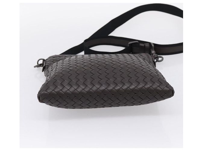Bottega Veneta INTRECCIATO Shoulder Bag Leather Brown - vista 5