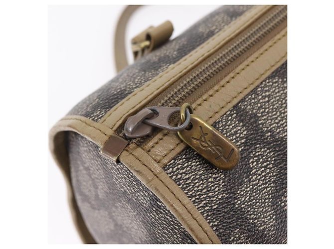 Autre Marque Saint Laurent Tote Bag PVC Canvas Gray Gold - vista 18