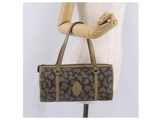 Autre Marque Saint Laurent Tote Bag PVC Canvas Gray Gold - vista 25