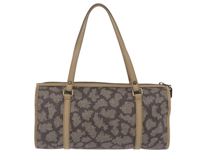 Autre Marque Saint Laurent Tote Bag PVC Canvas Gray Gold - vista 3