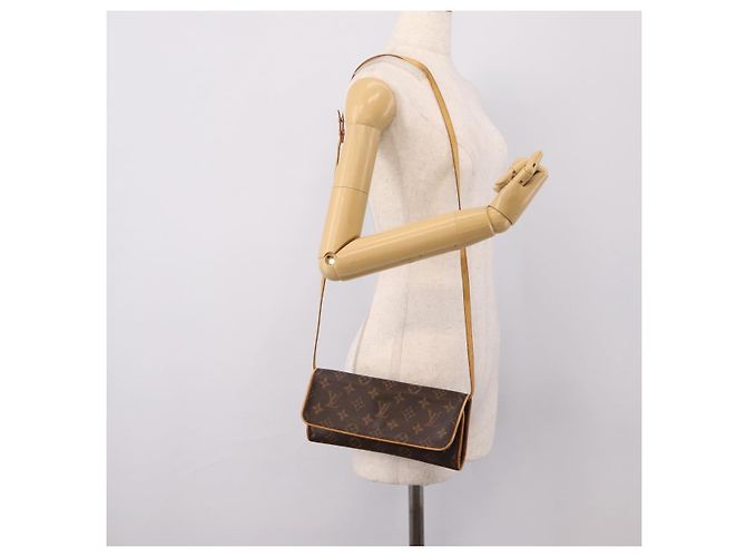 LOUIS VUITTON Monogram Pochette Twin GM Shoulder Bag M51852 LV - vista 23